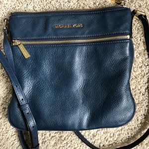 MK navy crossbody bag